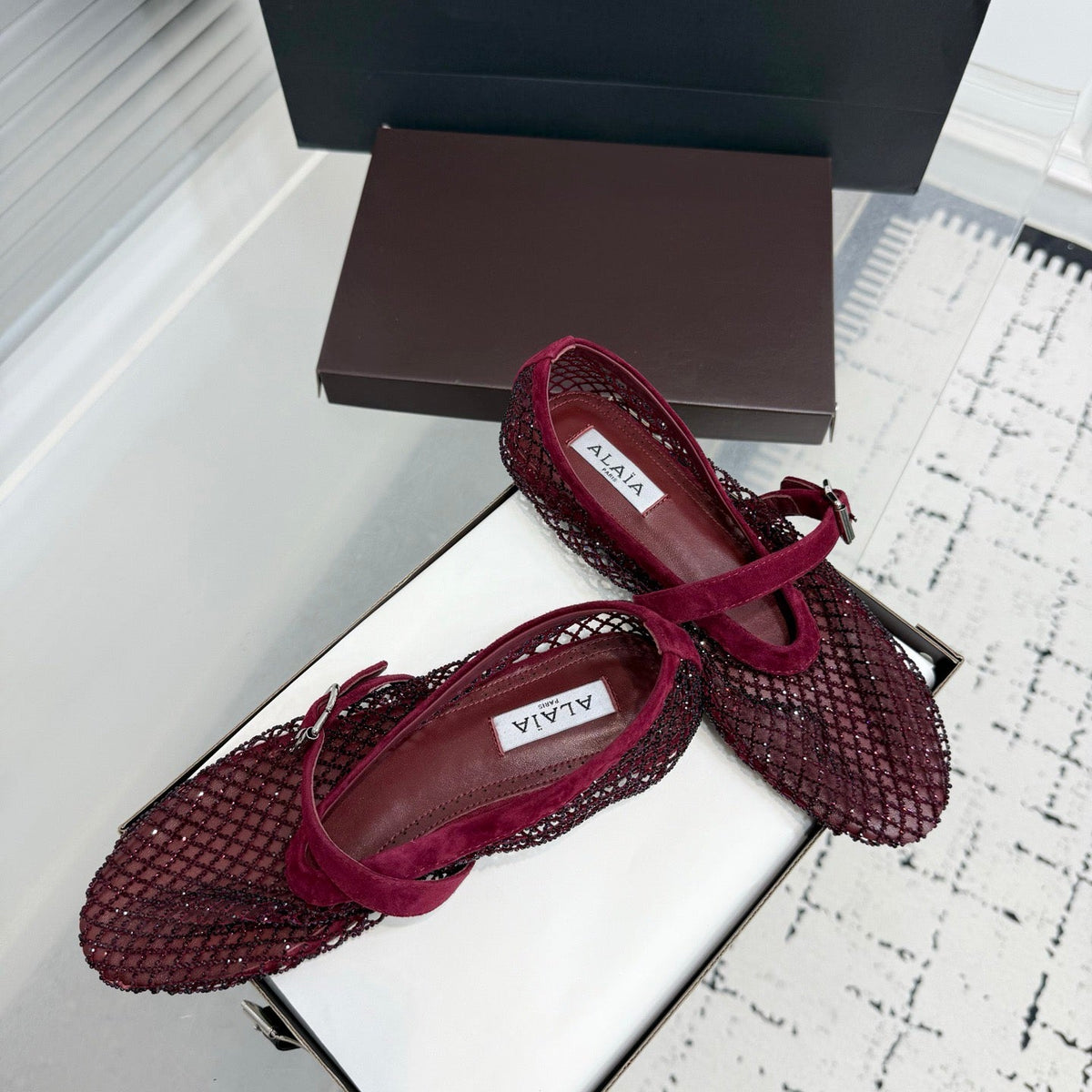 ALAIA BALLET FLATS