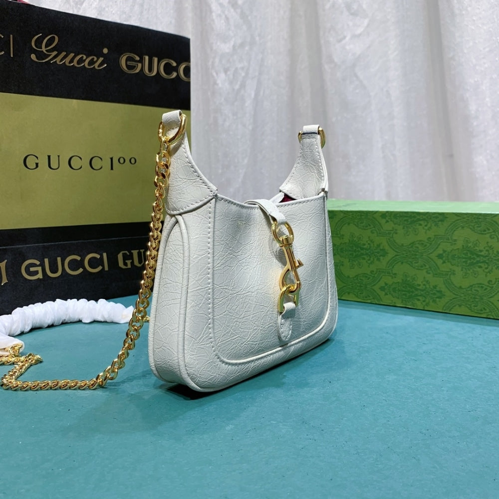GG JACKIE NOTTE MINI BAG IVORY 19CM 782889 0P50G 9540