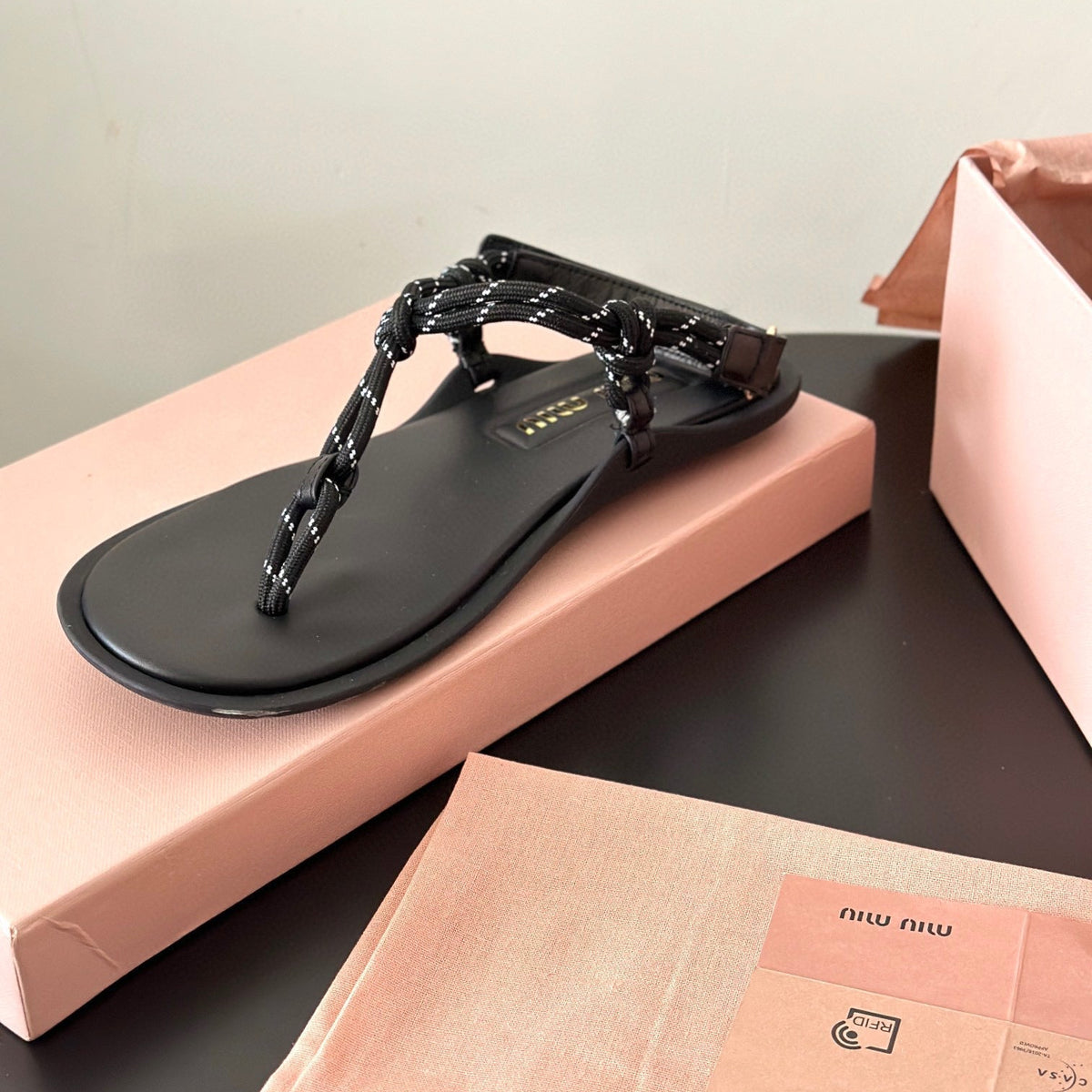 MIU M SANDALS