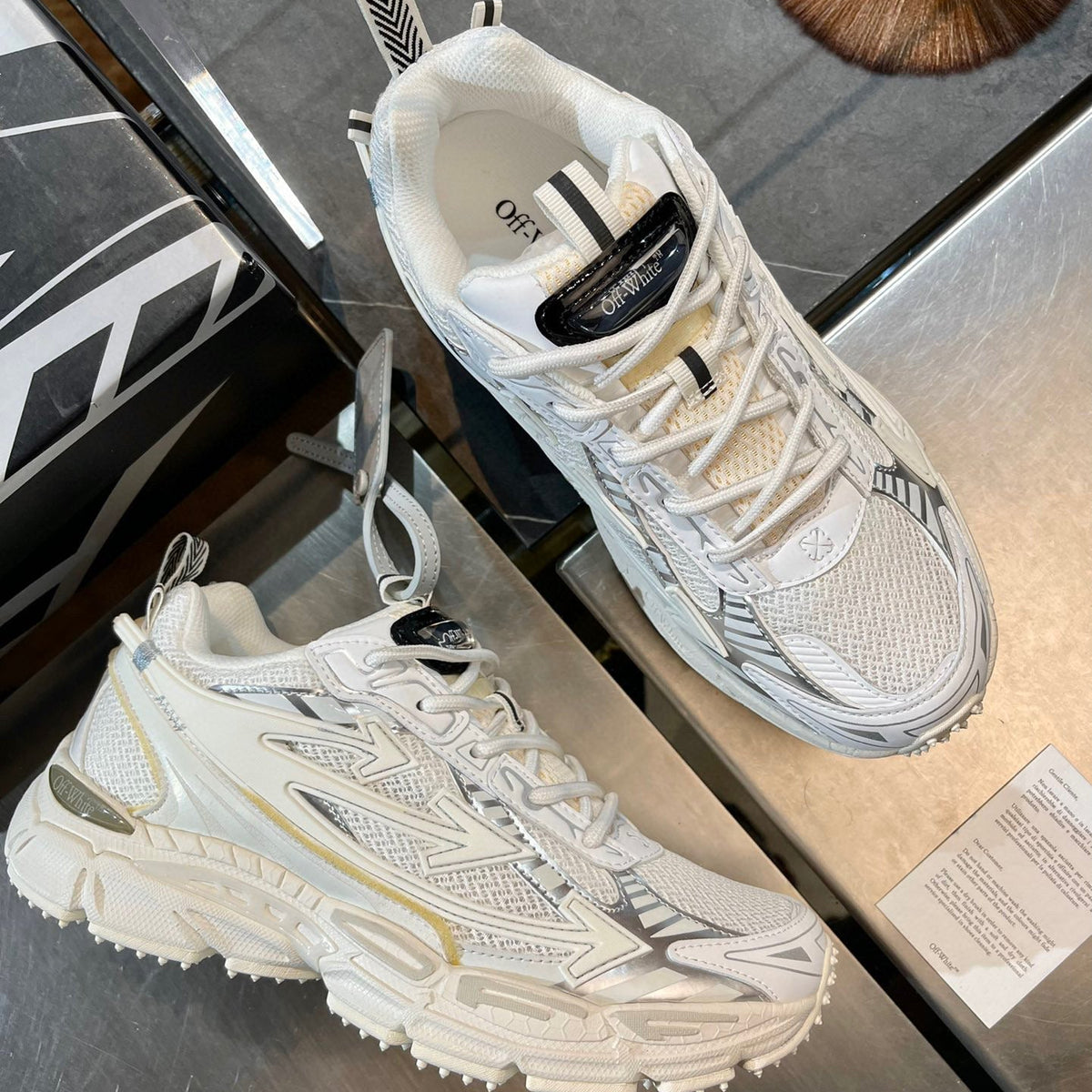 OFF W x VIRGIL ABLOH TRAINERS