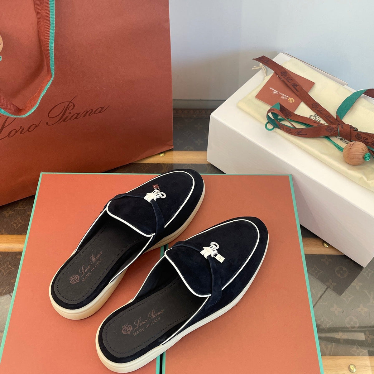 LORO P SUMMER CHARMS MULES