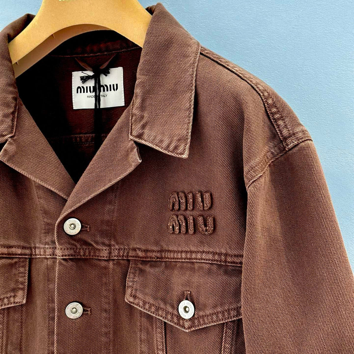 MIU M DENIM JACKET