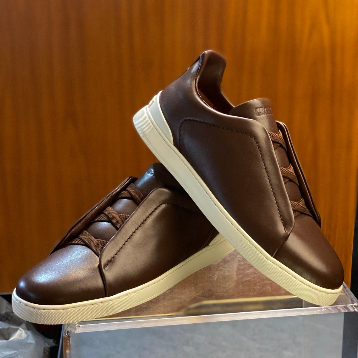 ZEGN TRIPLE STITCH SNEAKER