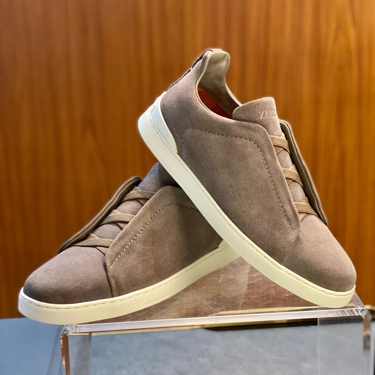 ZEGN TRIPLE STITCH SNEAKER