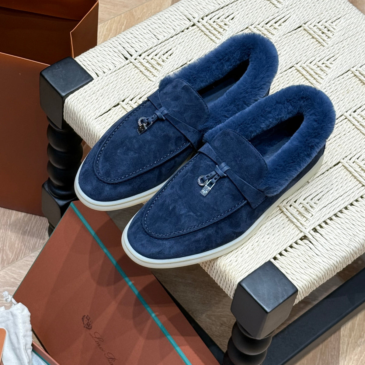 LORO P SUMMER CHARMS LOAFERS