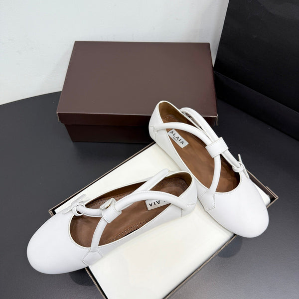 ALAIA BALLET FLATS