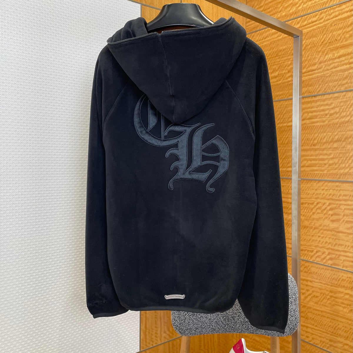 CHROME H HOODED JACKET