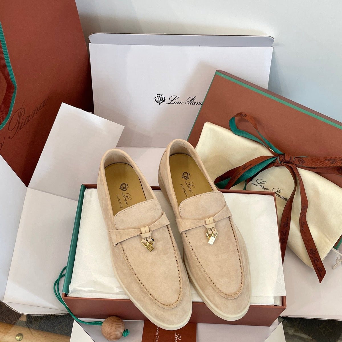 LORO P SUMMER CHARMS LOAFERS