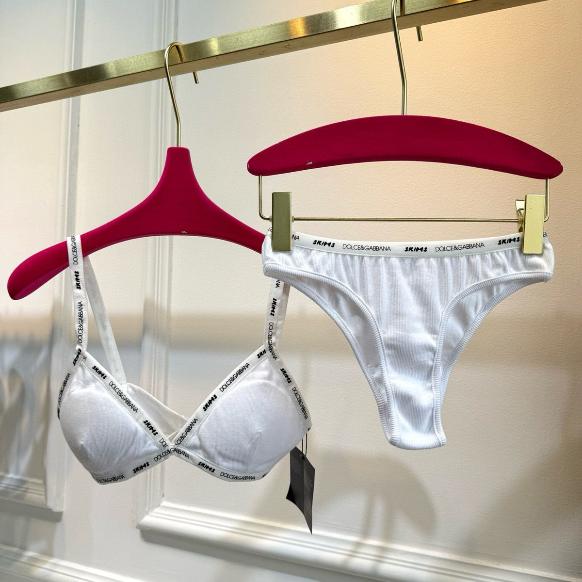 SKIMS x DG BRA SET