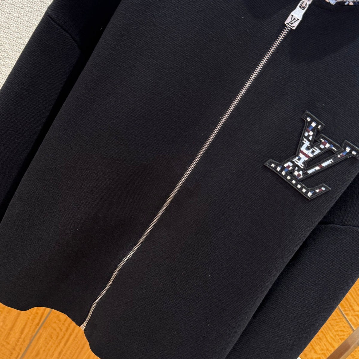 LOU ZIP SWEATSHIRT