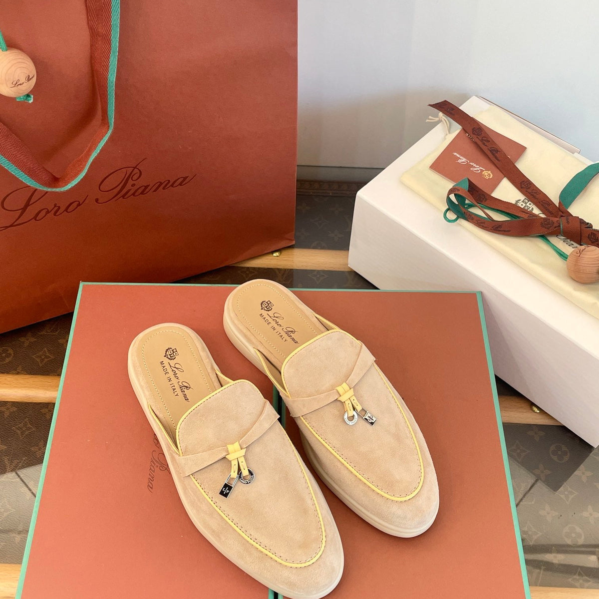 LORO P SUMMER CHARMS LOAFERS