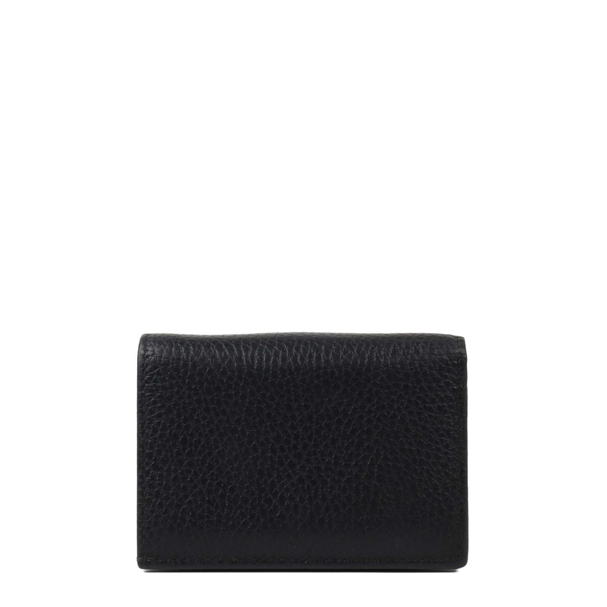 Gucci GG Black Card Case Coin Wallet.