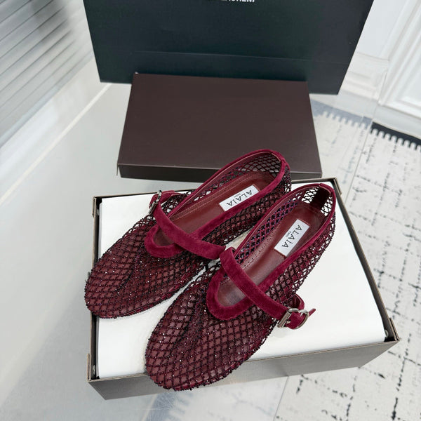 ALAIA BALLET FLATS