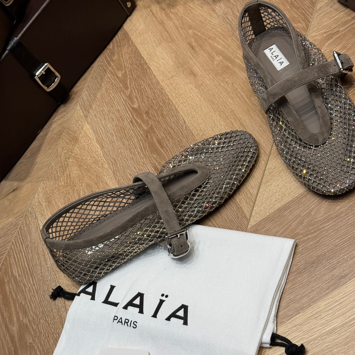 ALAIA BALLET FLATS