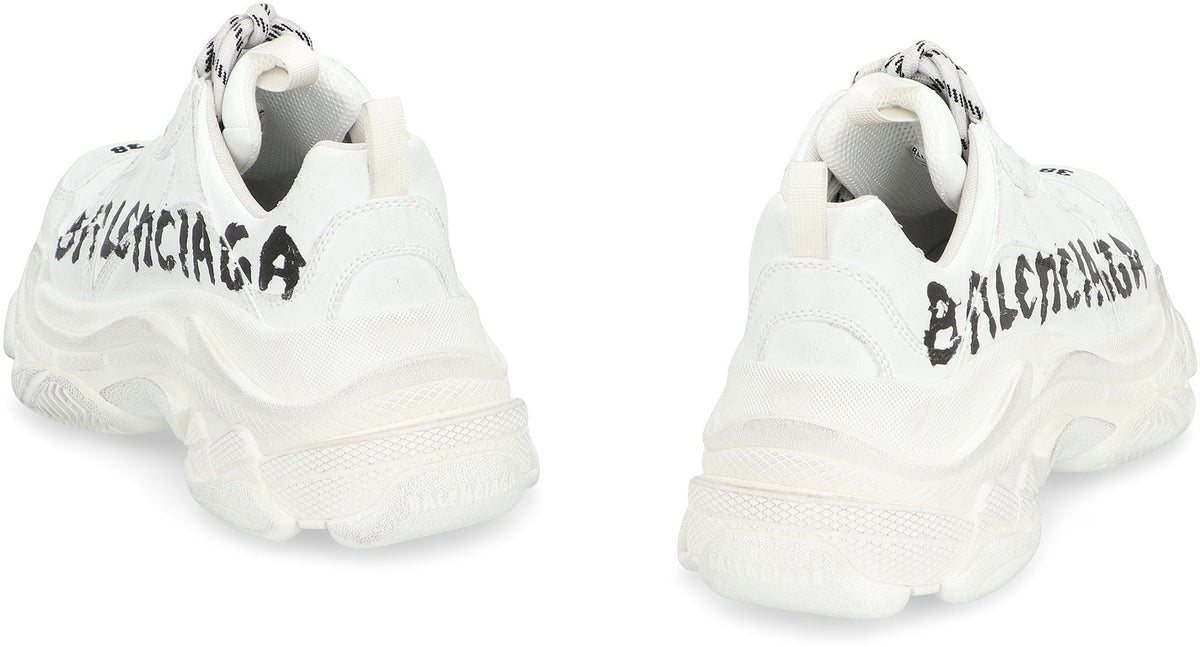 BALENCIAGA Low-Top Vintage Effect Sneakers for Women