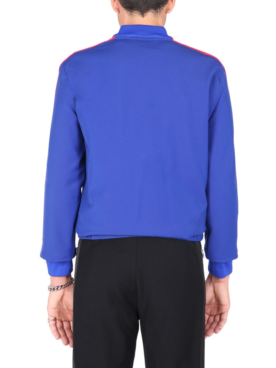 Alexander Mcqueen Men "Skull" Embroidered Sweatshirt