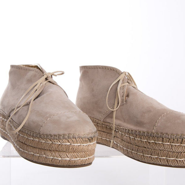 38 Prada Tan Espadrille