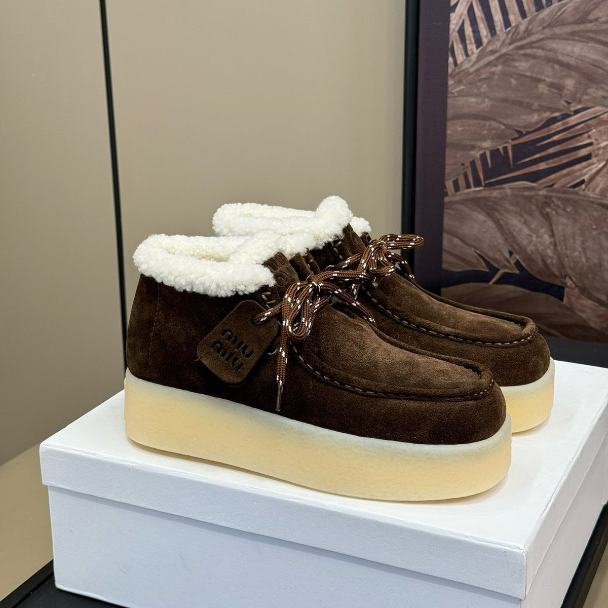 MIU M BOOTS