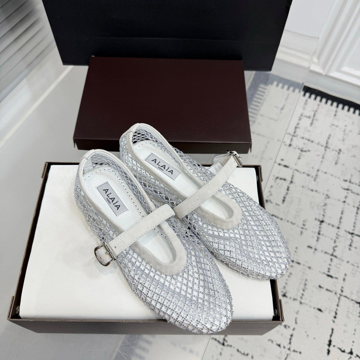ALAIA BALLET FLATS