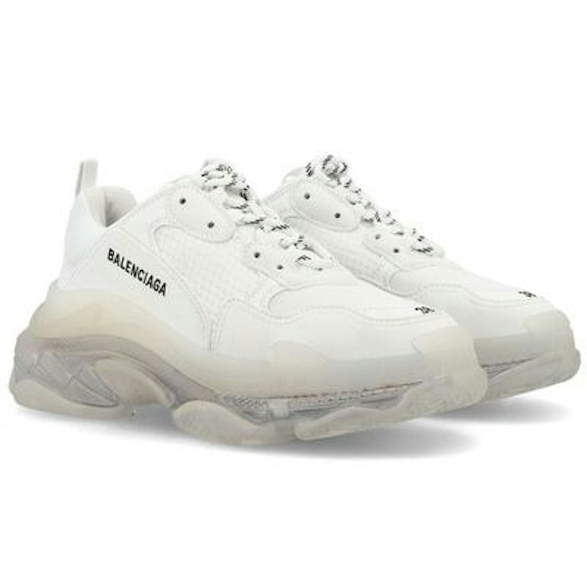 WHITE TRIPLE S SNEAKERS
