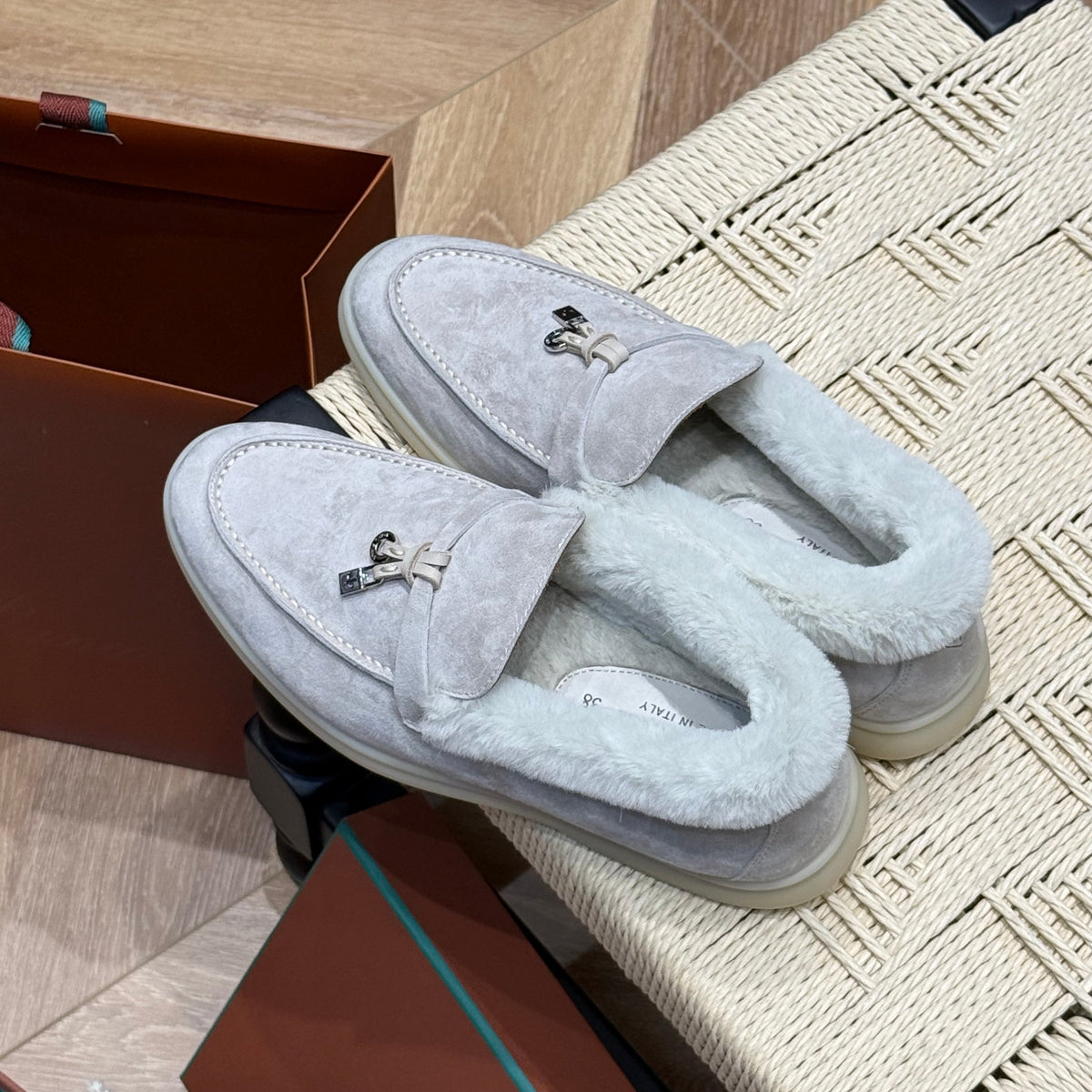 LORO P SUMMER CHARMS LOAFERS