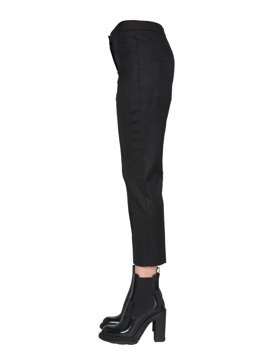 Alexander Mcqueen Women Cropped Trousers