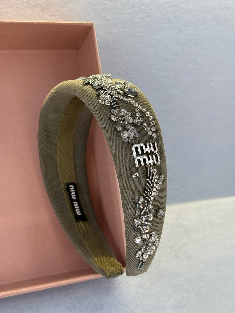 MIU M HEADBAND