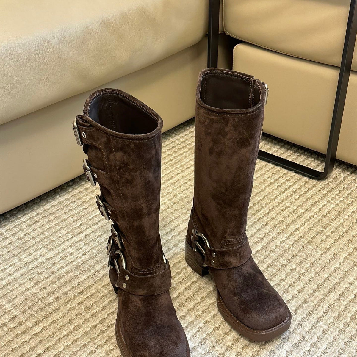 MIU M BOOTS