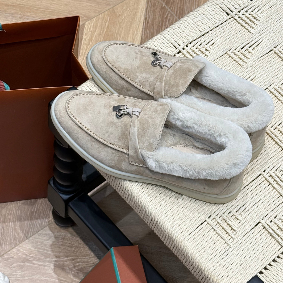 LORO P SUMMER CHARMS LOAFERS