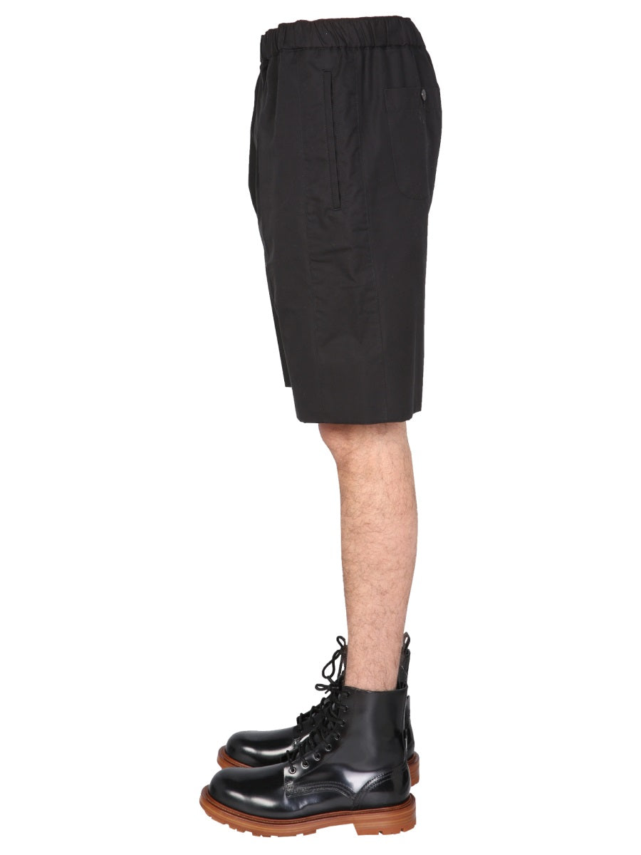 Alexander Mcqueen Men Gabardine Bermuda