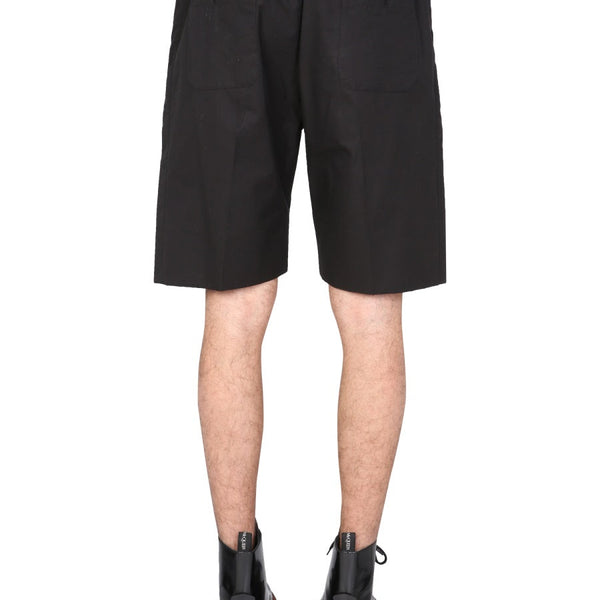 Alexander Mcqueen Men Gabardine Bermuda