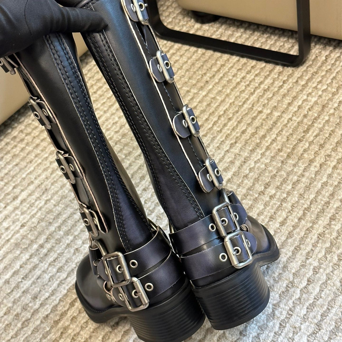 MIU M BOOTS