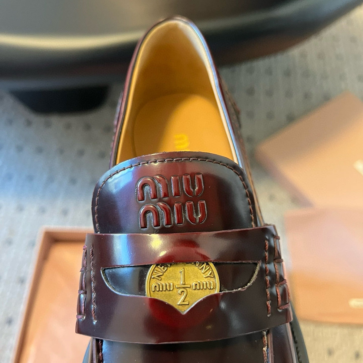 MIU M LOAFERS