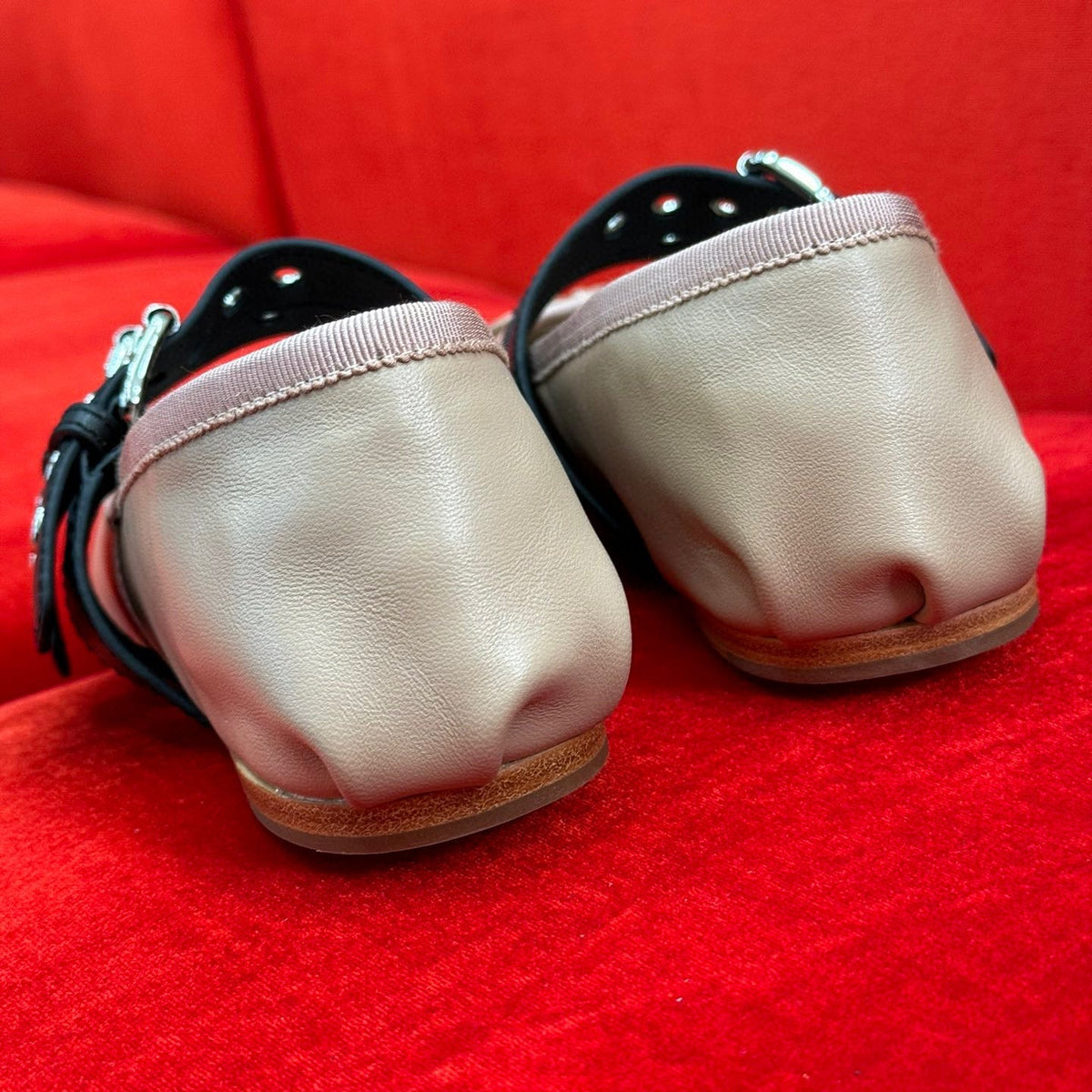 MIU M BALLERINA FLATS