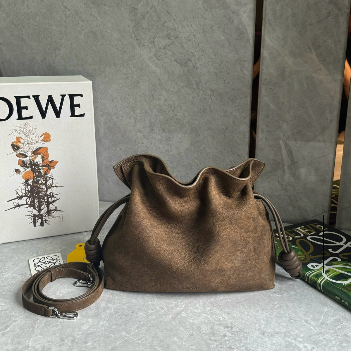 LOEW FLAMENCO NUBUCK BAG