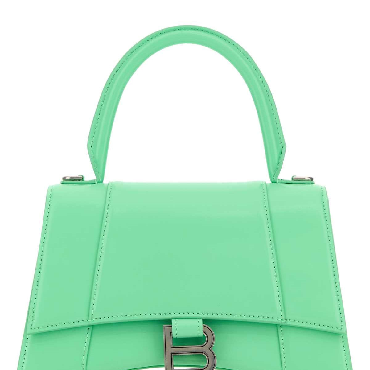 BALENCIAGA Mini Leather Small Hourglass Handbag