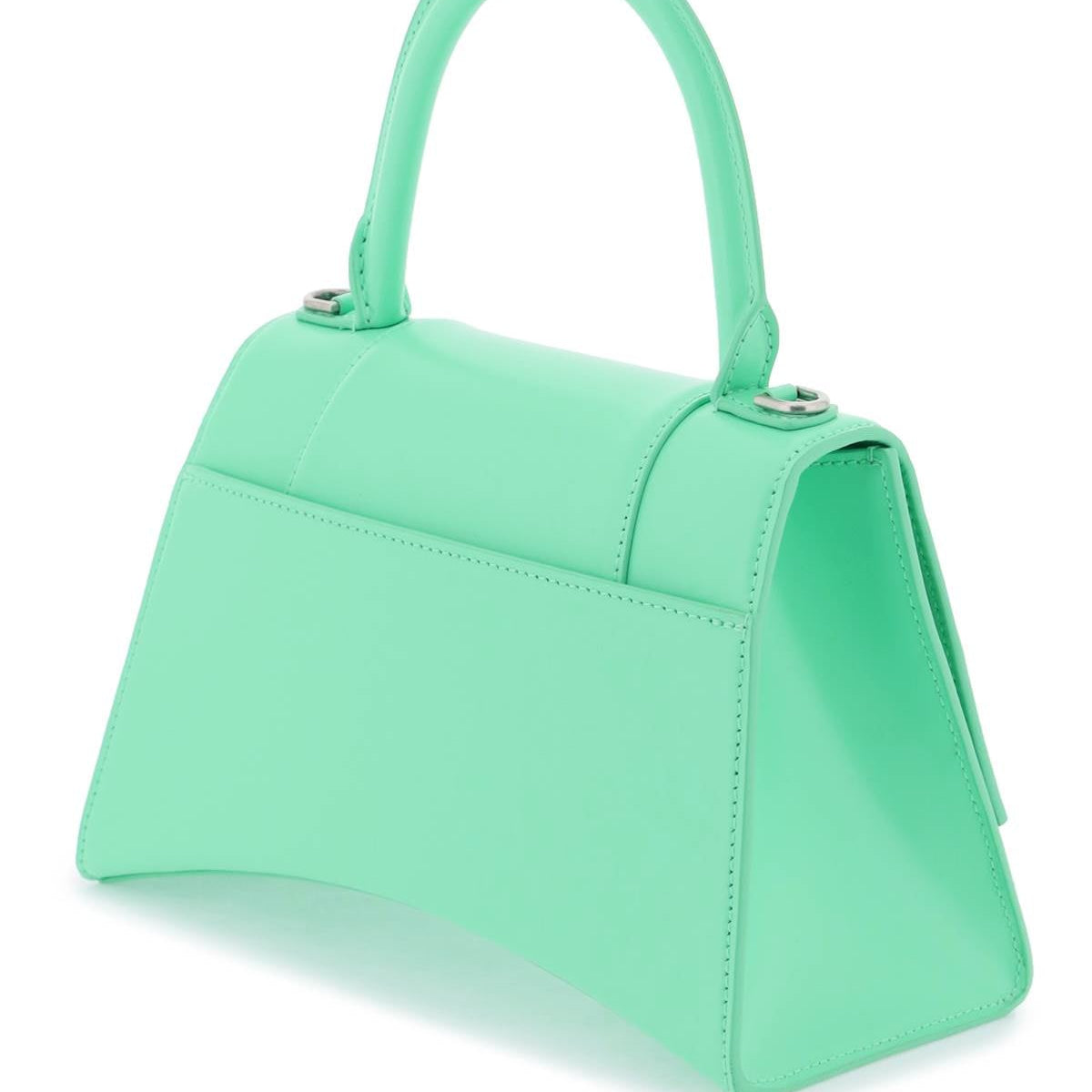 BALENCIAGA Mini Leather Small Hourglass Handbag