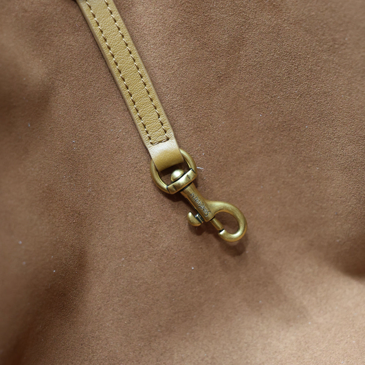 SL Y TOTE IN SUEDE BAG
