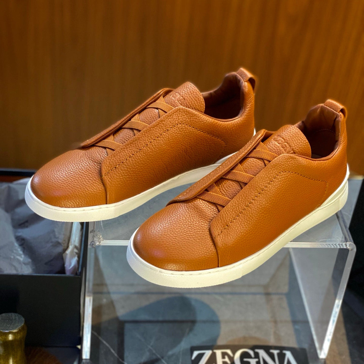 ZEGN TRIPLE STITCH SNEAKER