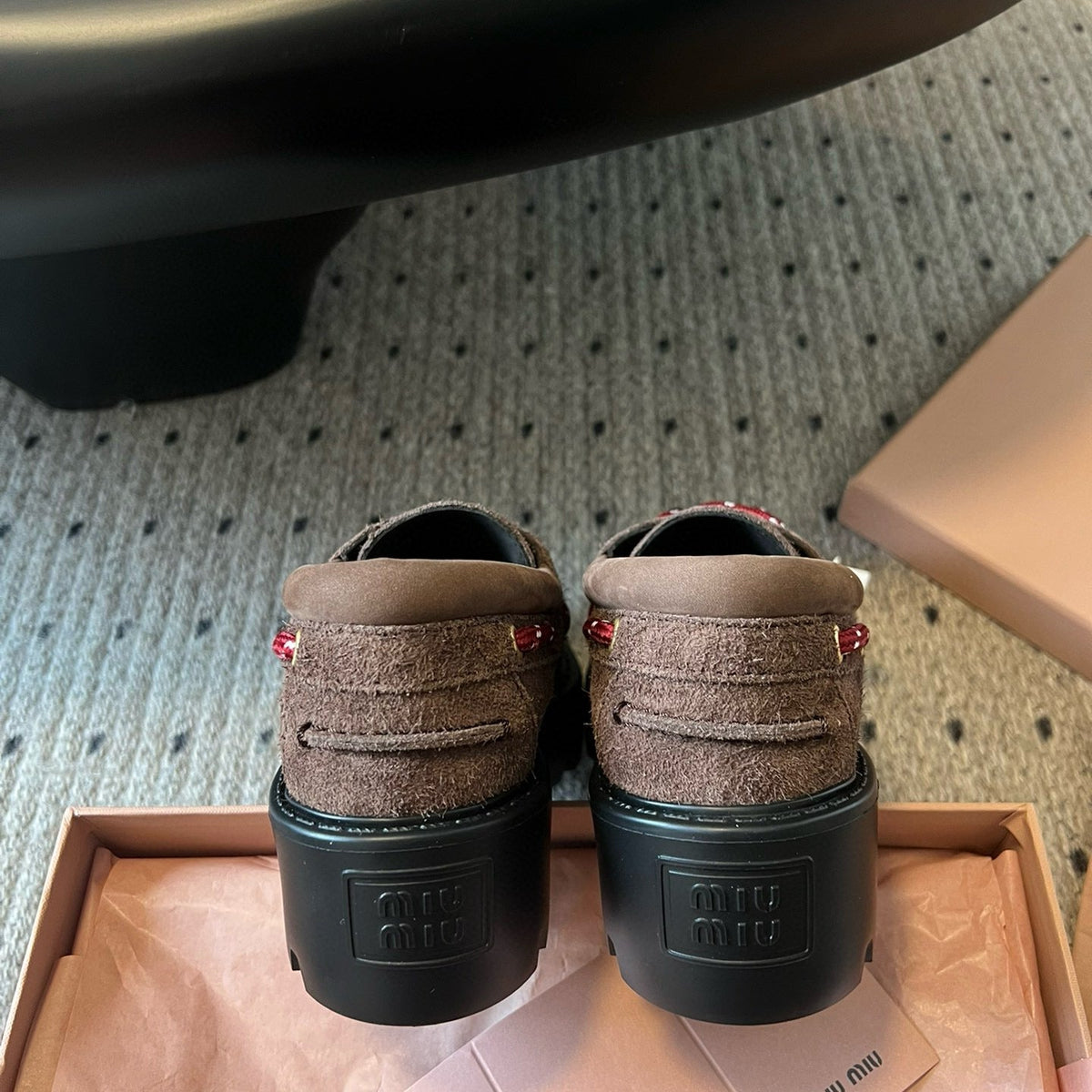 MIU M LOAFERS