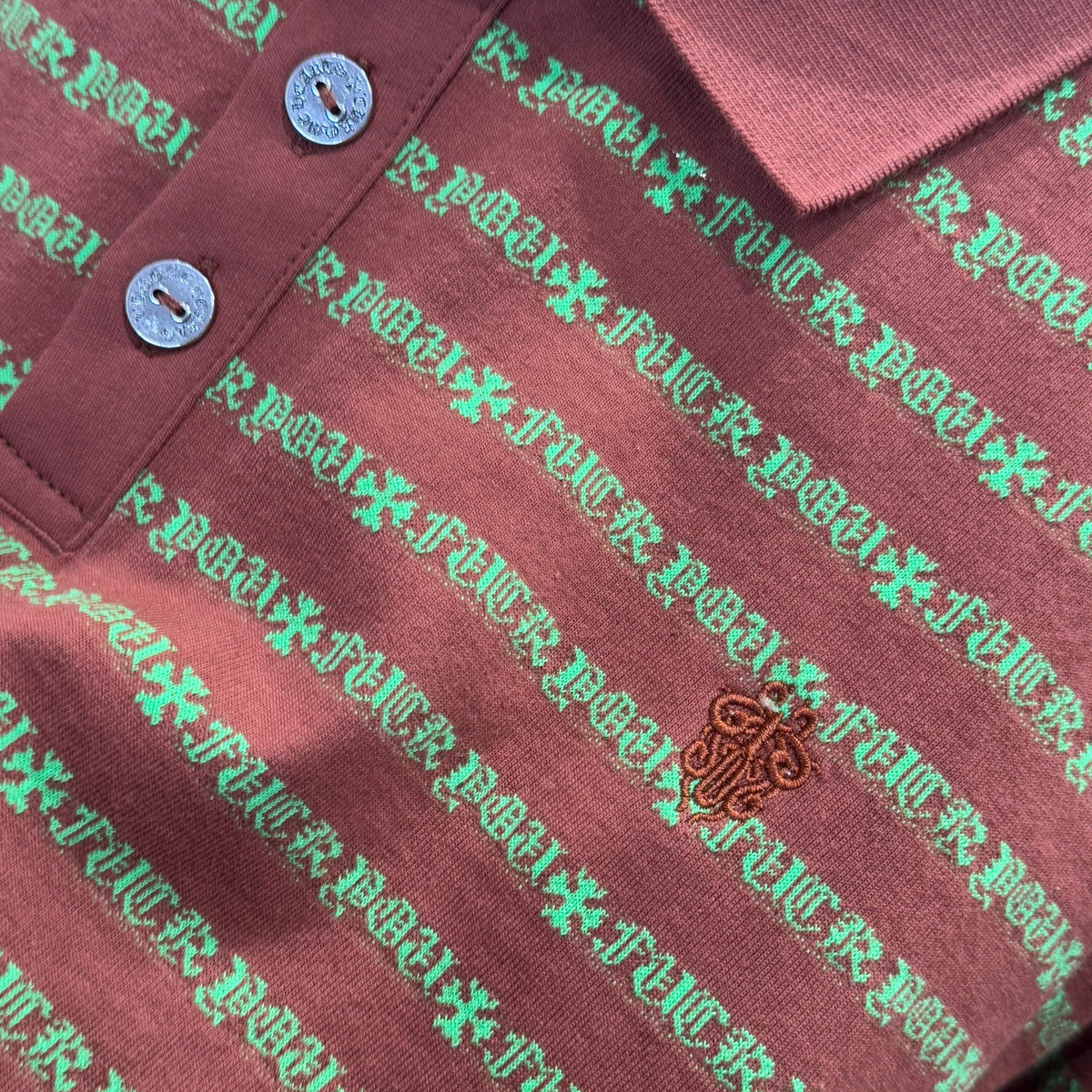 CHROME H POLO SHIRT