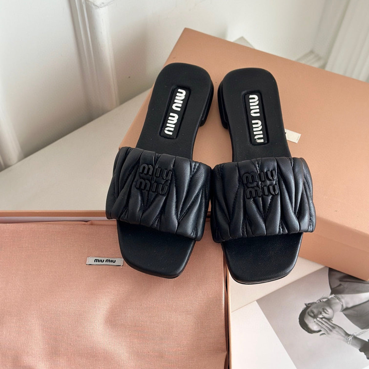 MIU M SANDALS