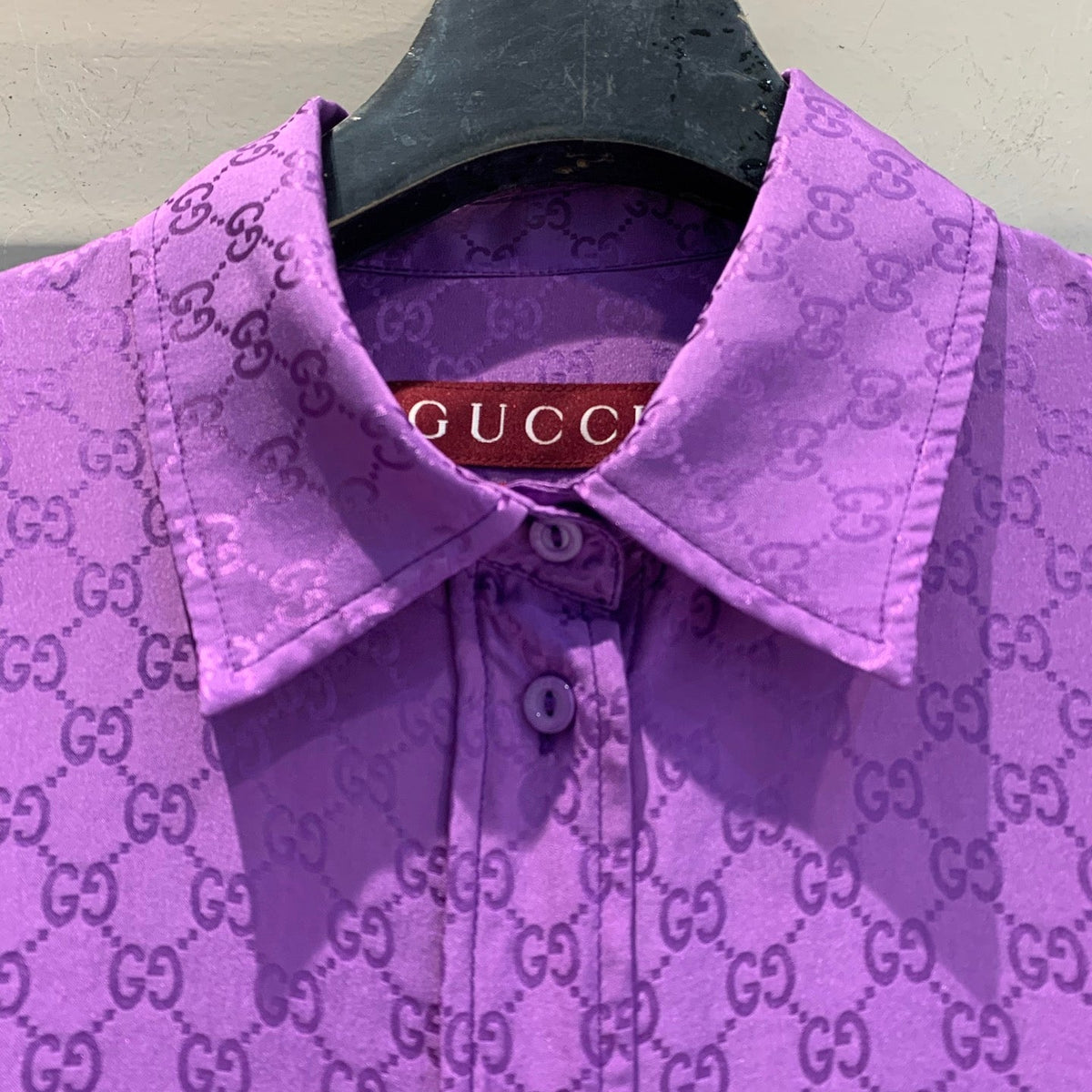 GG SILK SHIRT
