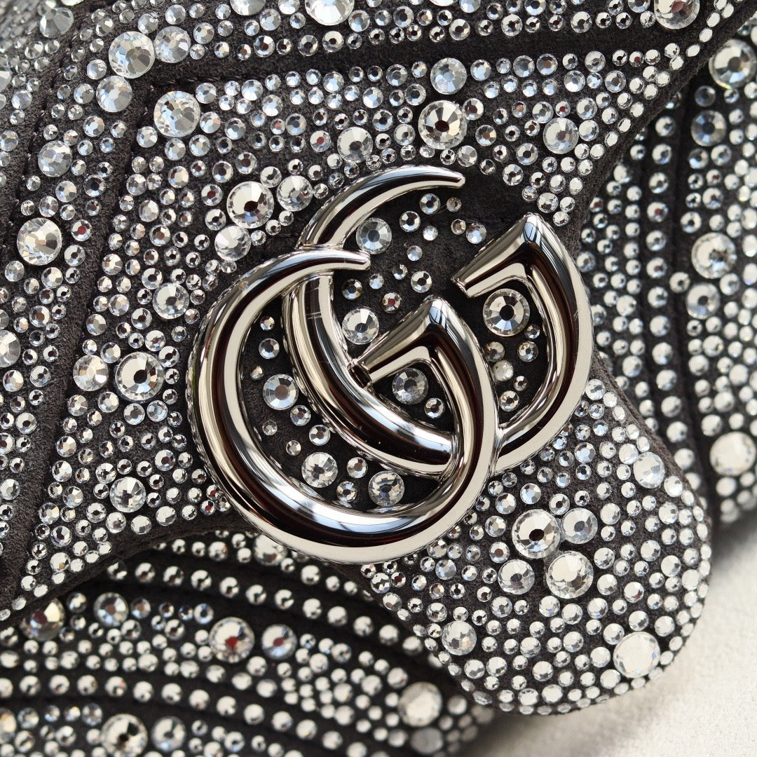 GG MARMONT CRYSTALS SMALL BAG