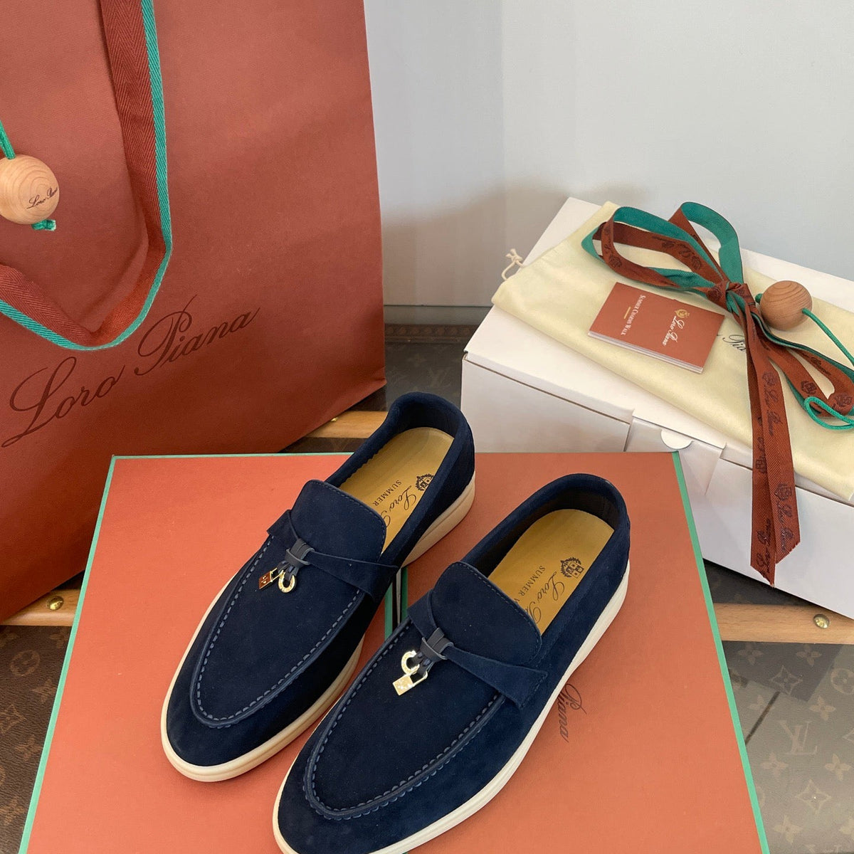 LORO P SUMMER CHARMS LOAFERS