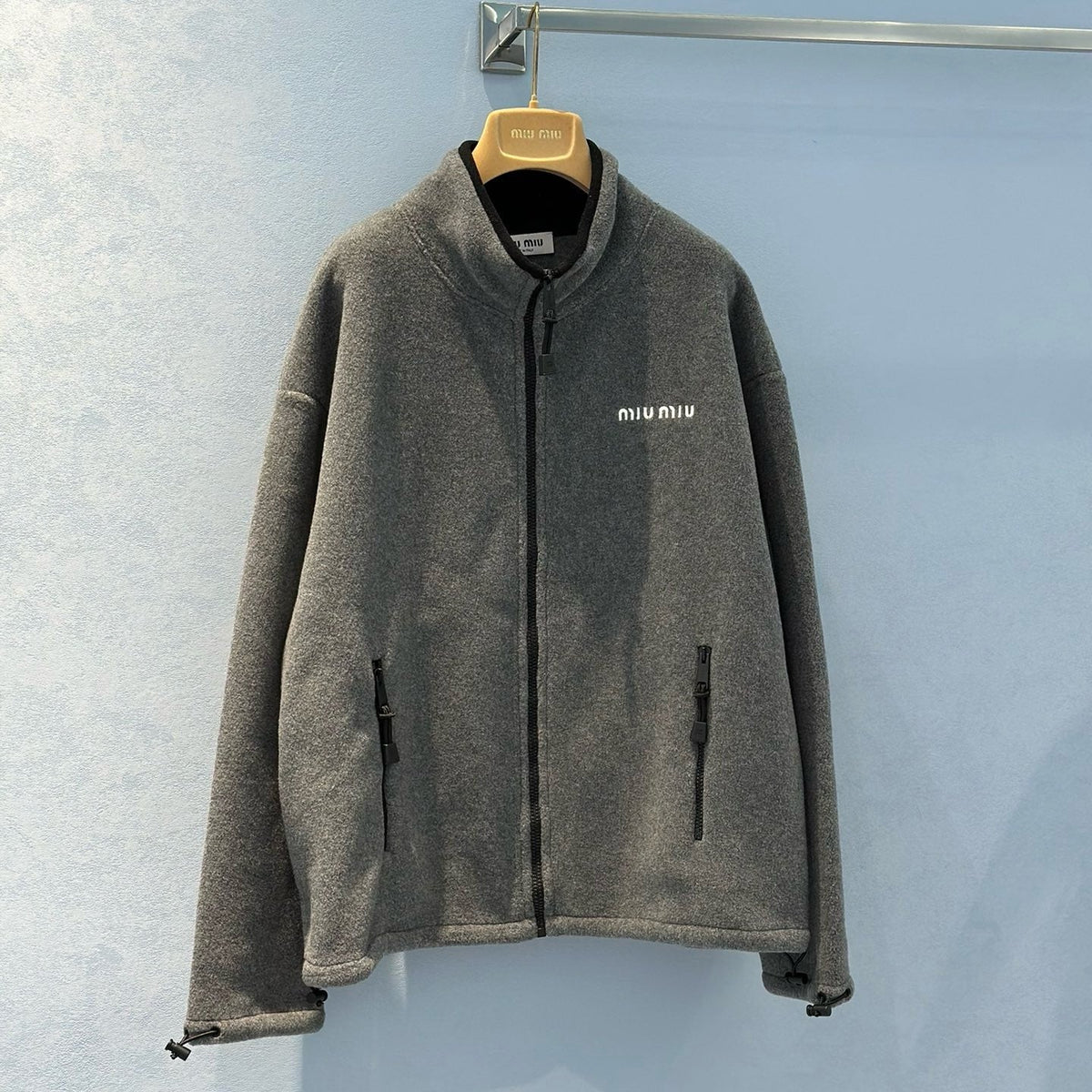 MIU M FLEECE JACKET