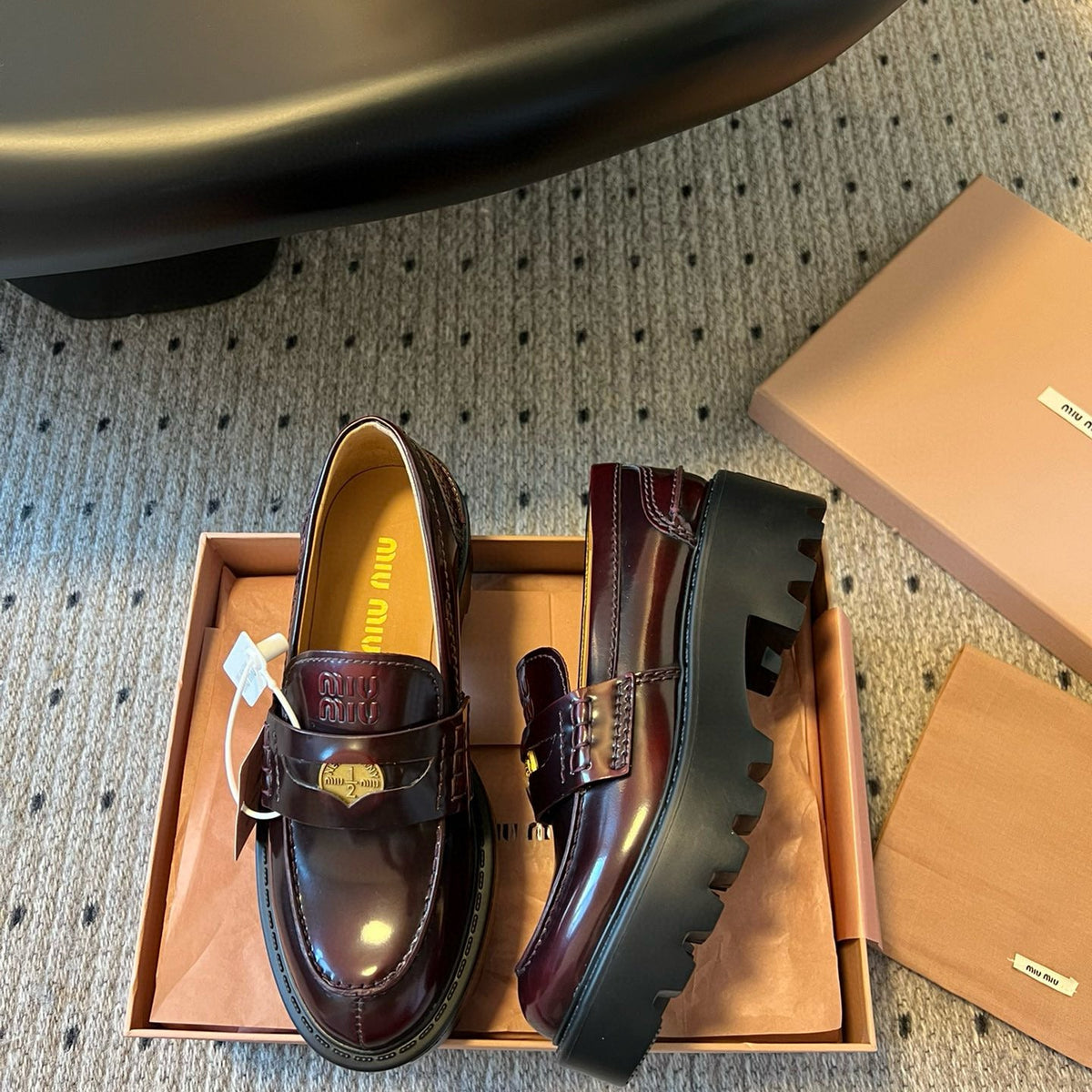 MIU M LOAFERS