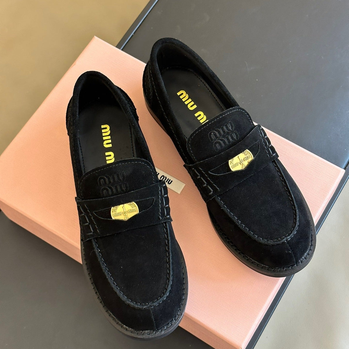 MIU M LOAFERS