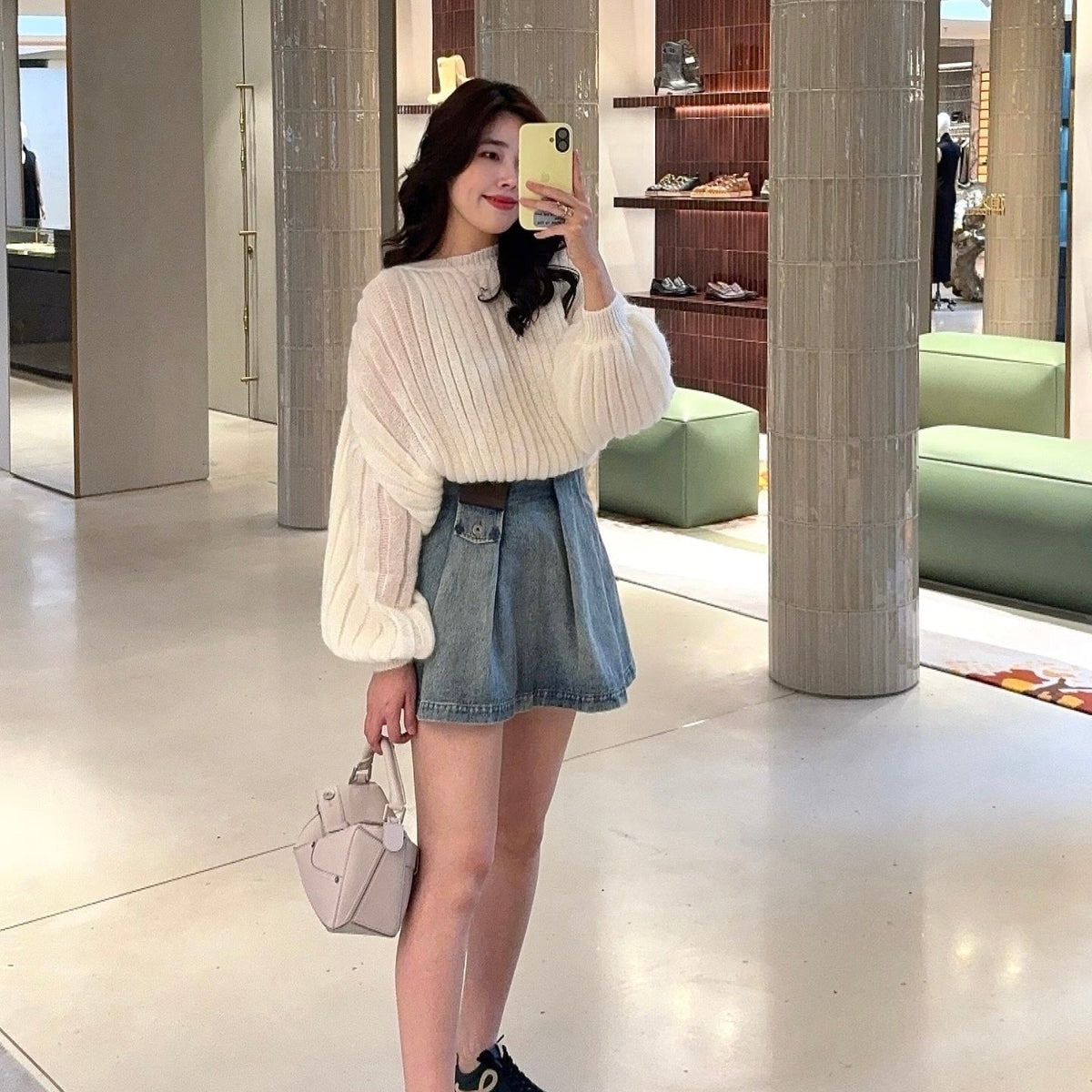 LOEW DENIM SKIRT