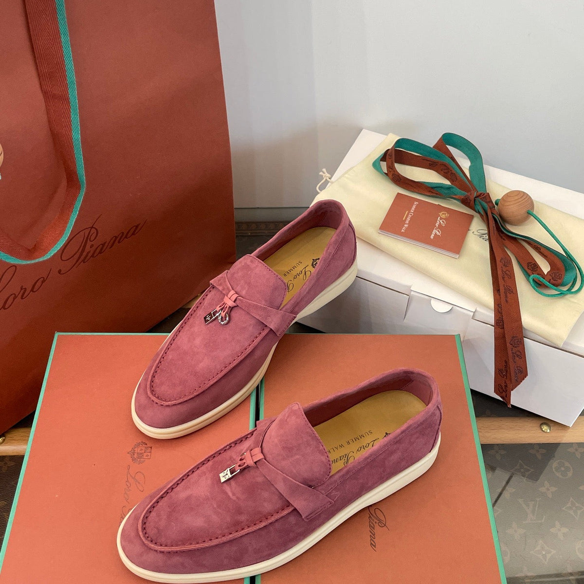 LORO P SUMMER CHARMS LOAFERS